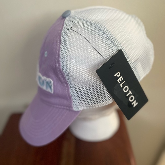 PELOTON Trucker Hat Light Purple Color Block OS NWT - Picture 6 of 6